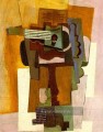 Guitare sur un gueridon 1922 Kubismus